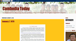 Desktop Screenshot of cambodianow.info